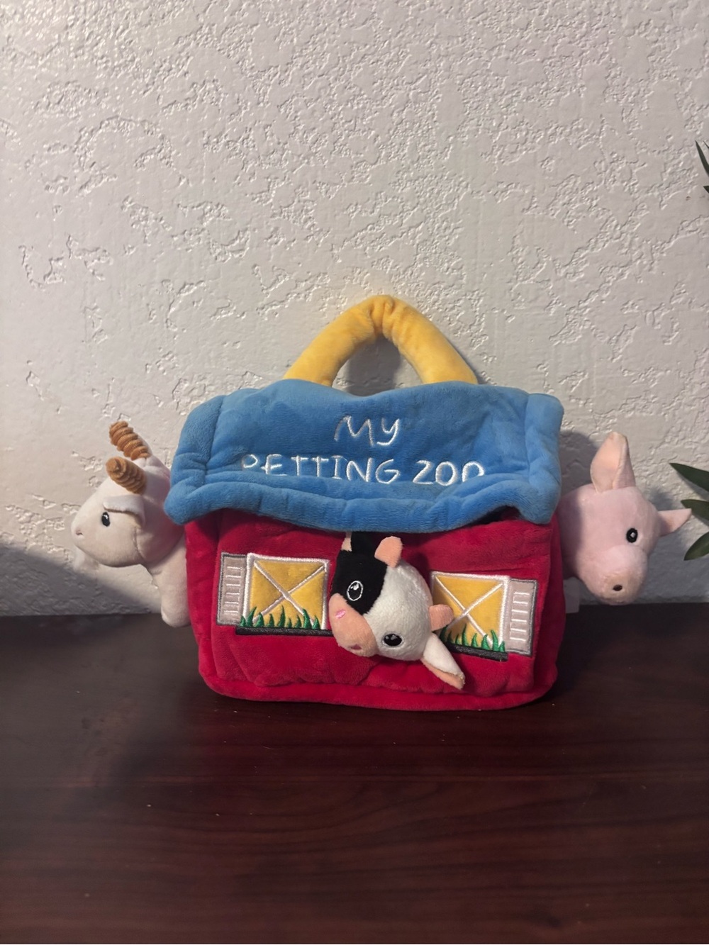 Plush Farm Activity Toy Bag - My Petting Zoo